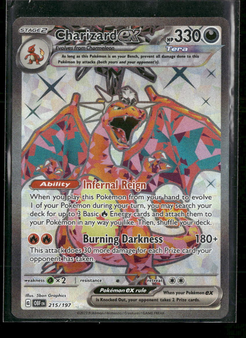 SV03: Obsidian Flames Charizard ex #215/197