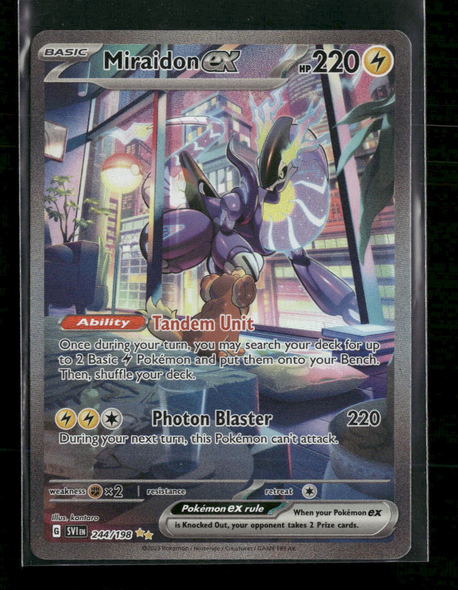 SV01: Scarlet & Violet Base Set Miraidon ex #244/198