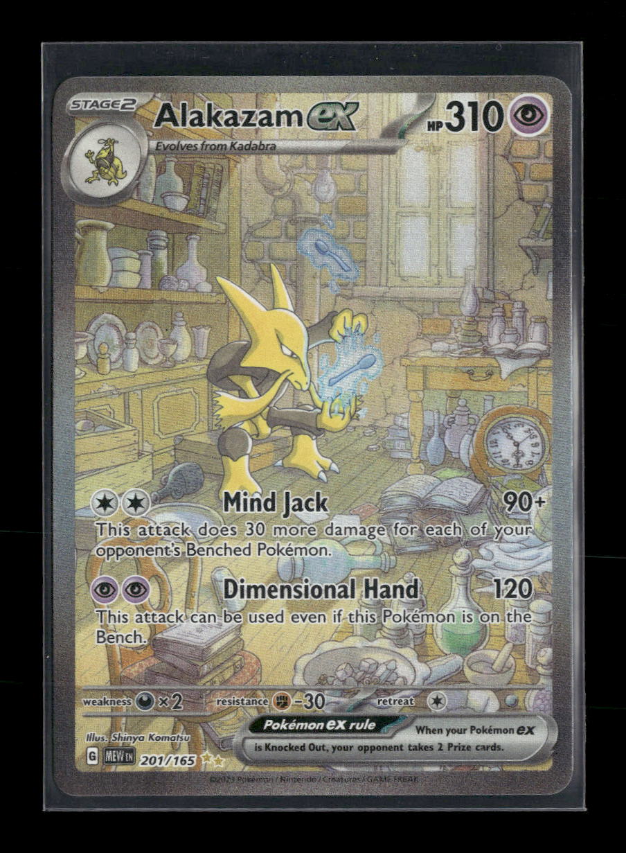 SV: Scarlet & Violet 151 Alakazam ex #201/165