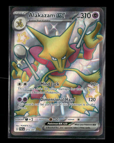 SV: Paldean Fates Alakazam ex #215/091