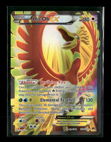 XY - BREAKpoint Ho-Oh EX (Full Art) #121/122 *Damaged*