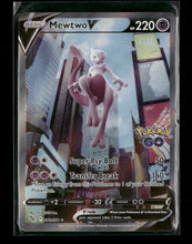 Pokemon GO Mewtwo V (Alternate Full Art) #072/078