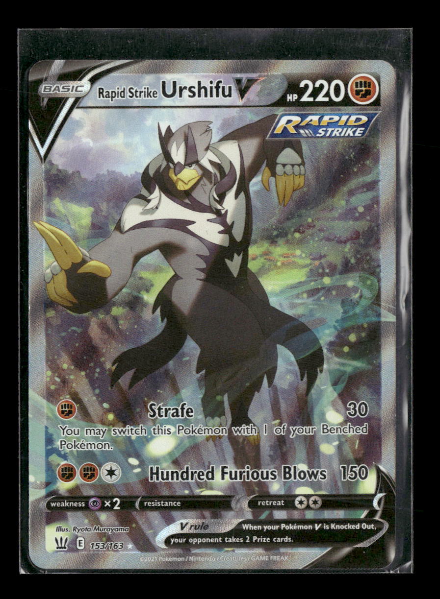 SWSH05: Battle Styles Rapid Strike Urshifu V (Alternate Full Art) #153/163