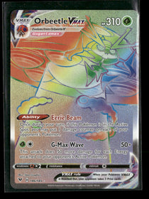 SWSH04: Vivid Voltage Orbeetle VMAX (Secret) #186/185