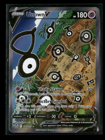 SWSH12: Silver Tempest Unown V (Alternate Full Art) #177/195