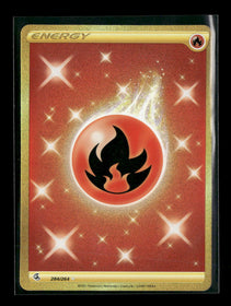 SWSH08: Fusion Strike Fire Energy (Secret) #284/264