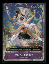 Kingdoms of Intrigue Ms. All Sunday (Alternate Art) #OP04-064