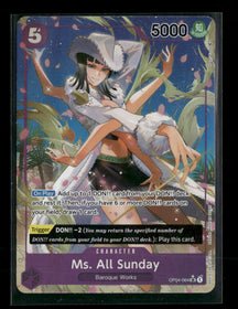 Kingdoms of Intrigue Ms. All Sunday (Alternate Art) #OP04-064