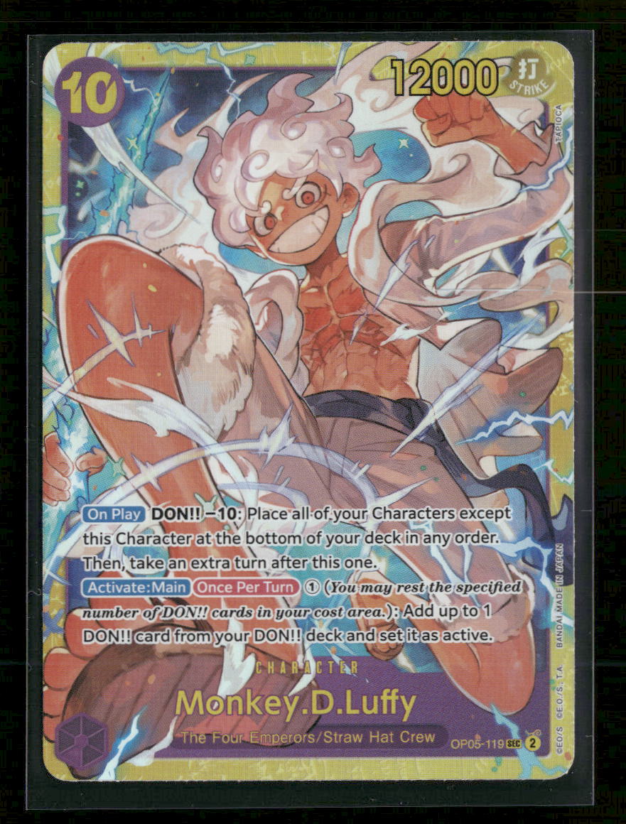 Premium Booster -The Best- Monkey.D.Luffy (OP05-119) (Reprint) #OP05-119