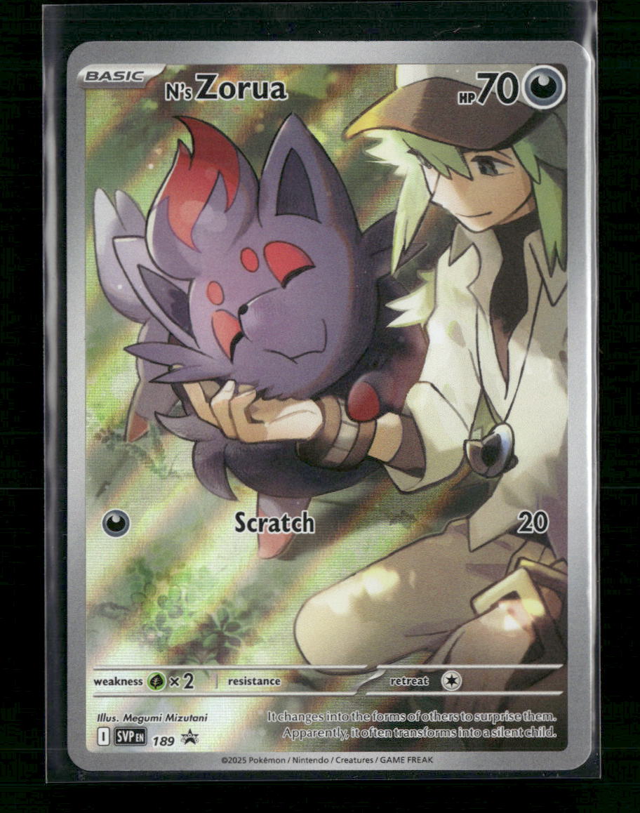 SV: Scarlet & Violet Promo Cards N's Zorua #189