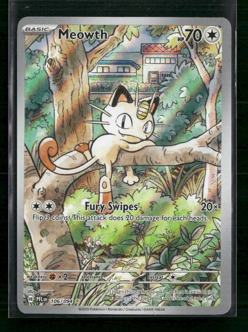 ME02: Phantasmal Flames Meowth #106/094