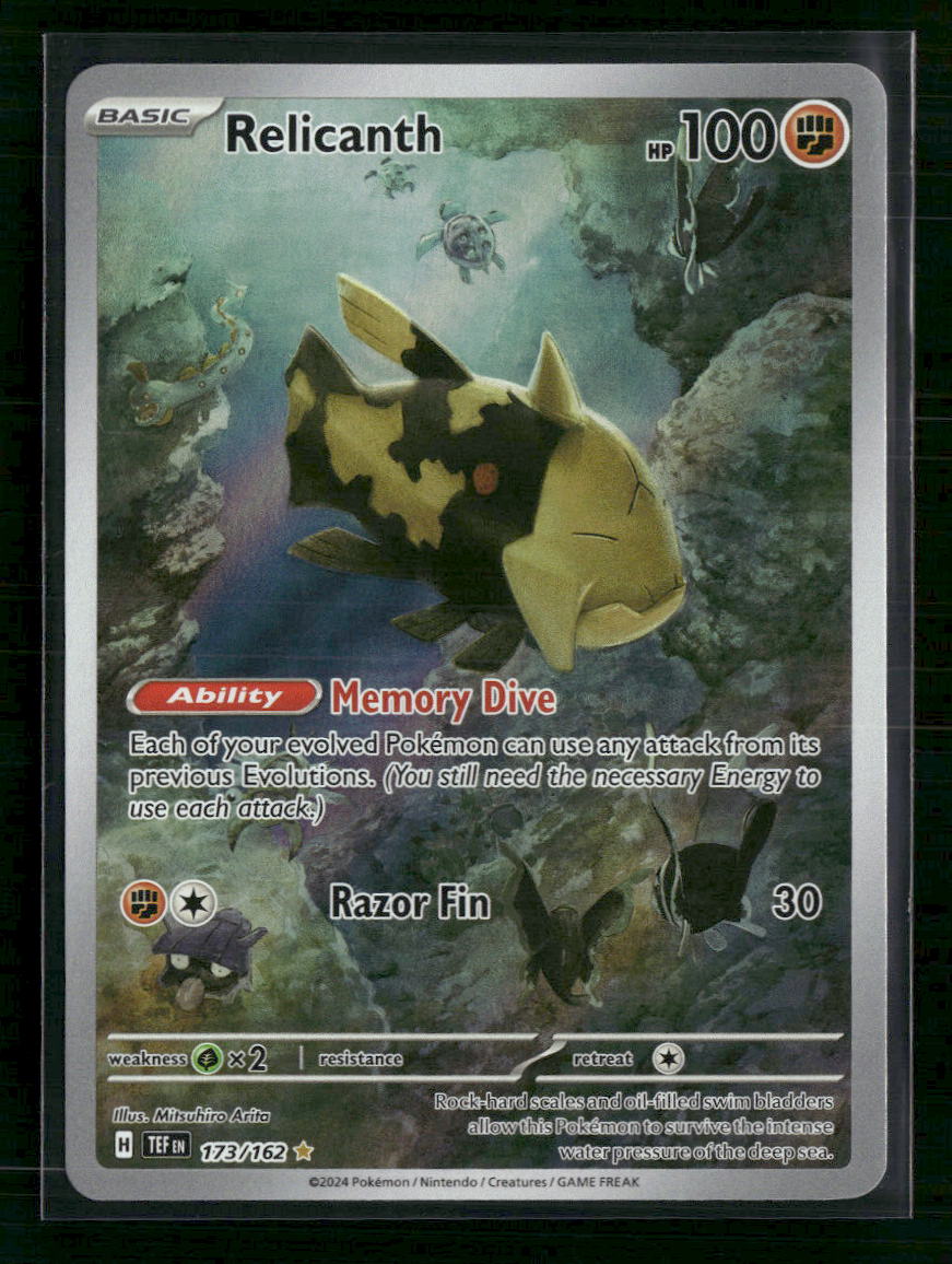 SV05: Temporal Forces Relicanth #173/162