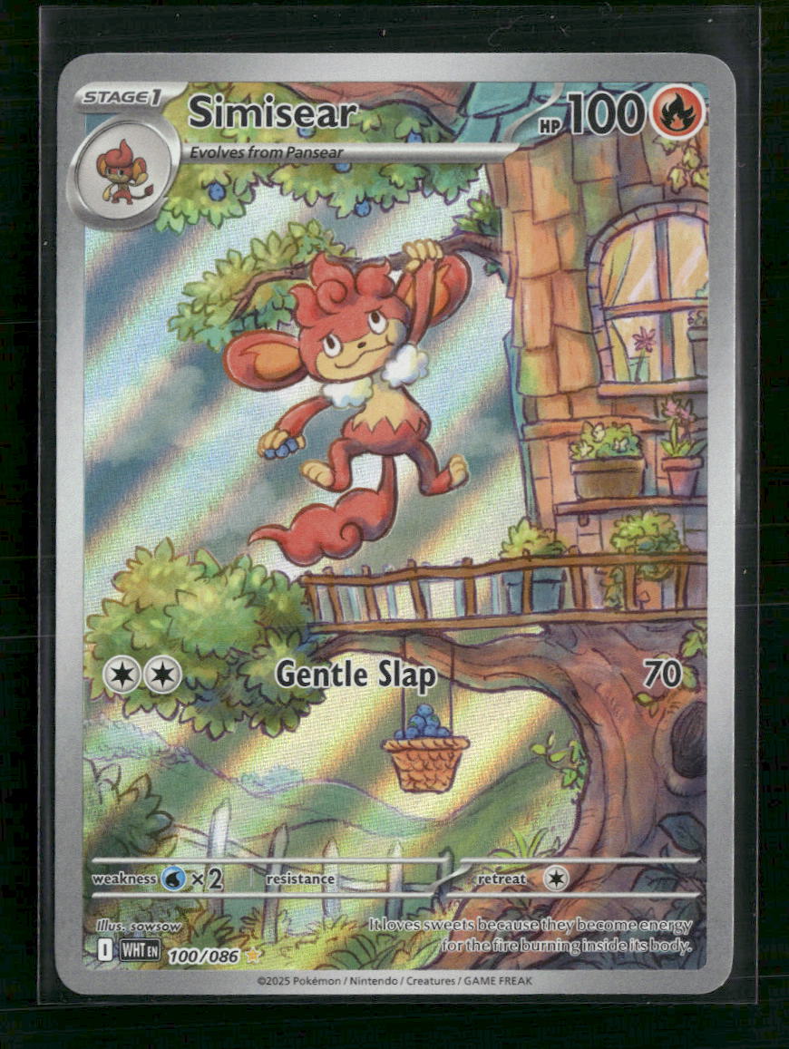 SV: White Flare Simisear #100/086