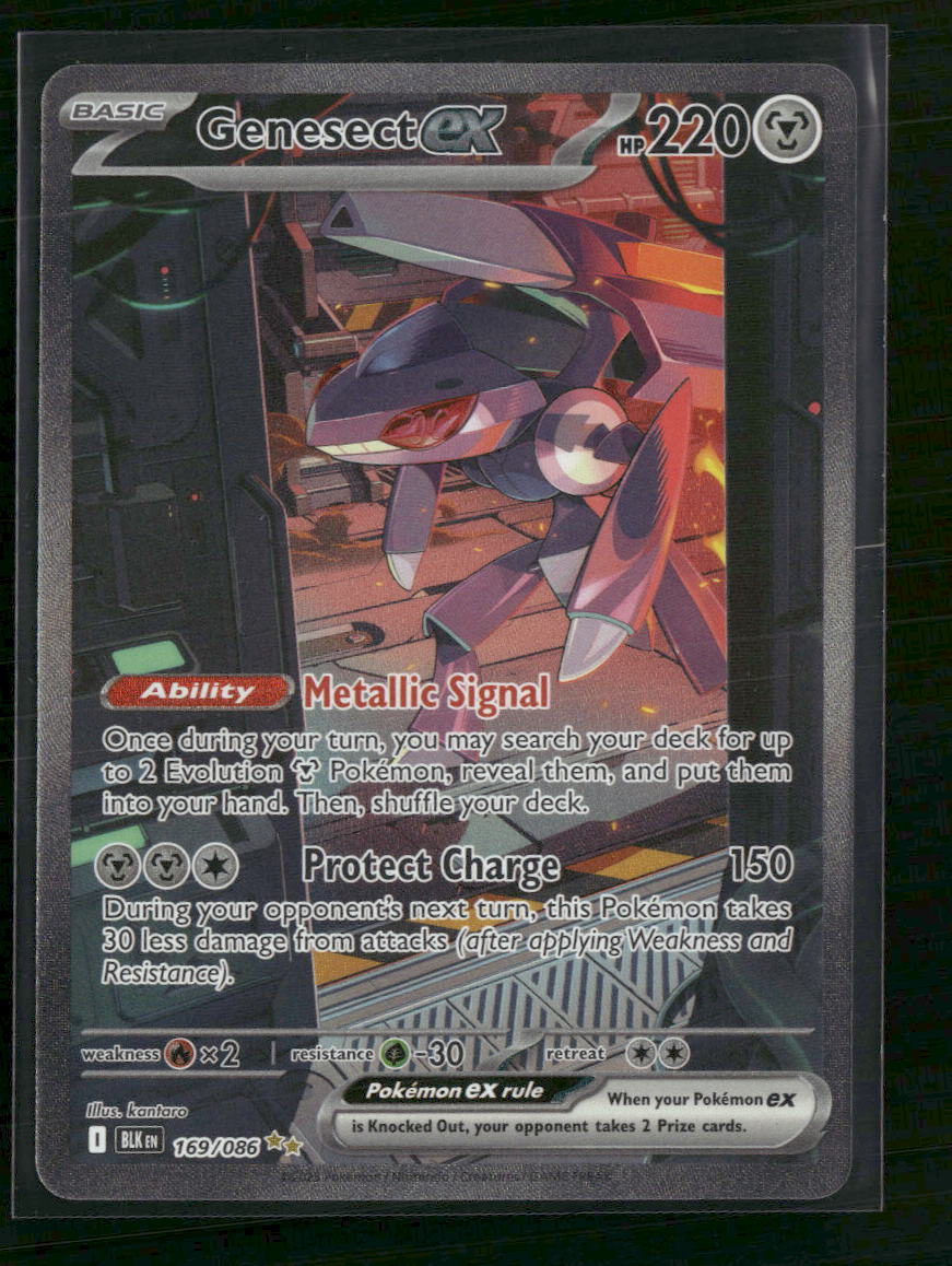 SV: Black Bolt Genesect ex #169/086