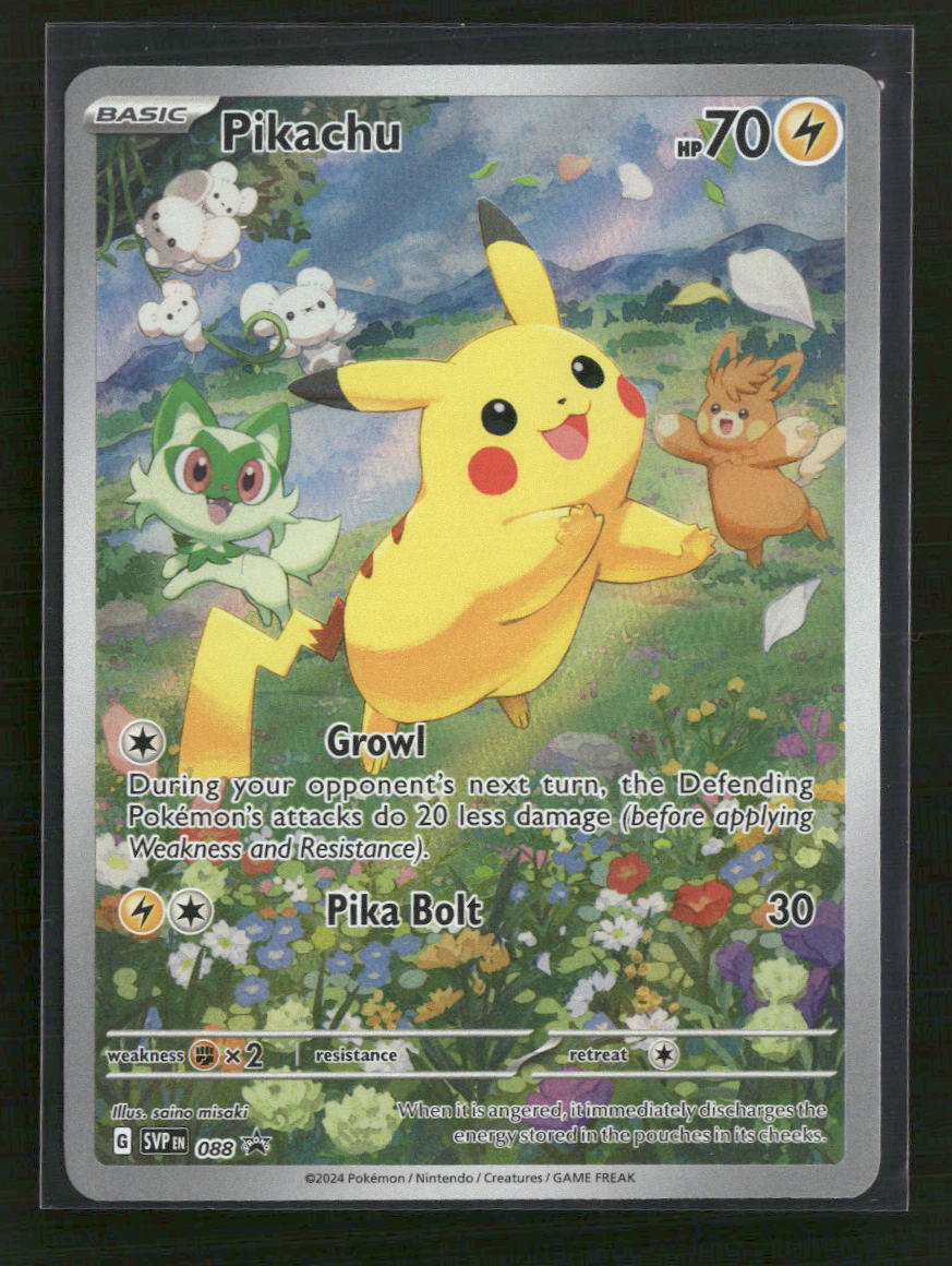 SV: Scarlet & Violet Promo Cards Pikachu #088