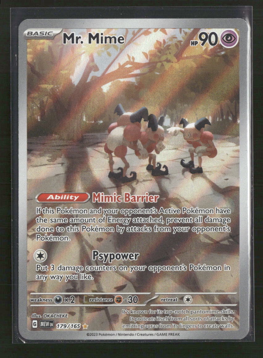SV: Scarlet & Violet 151 Mr. Mime #179/165