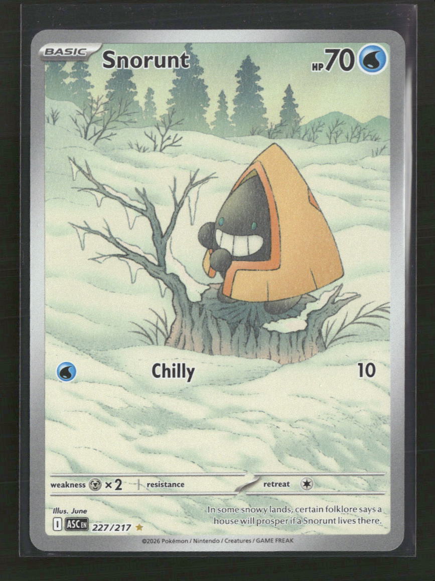 ME: Ascended Heroes Snorunt #227/217