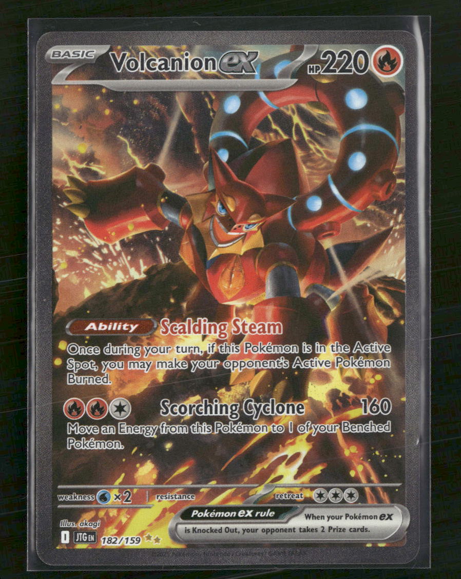 SV09: Journey Together Volcanion ex #182/159