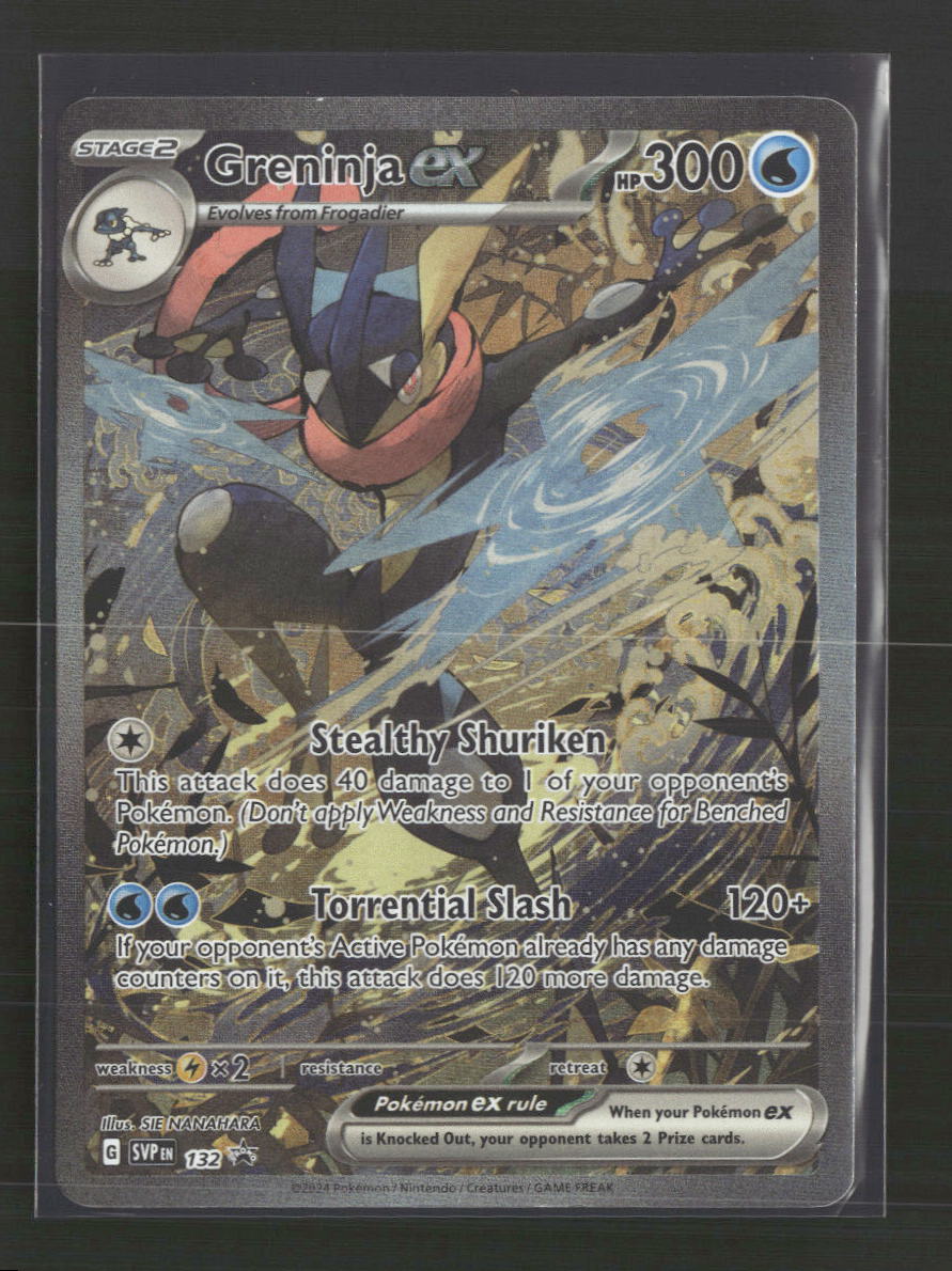 SV: Scarlet & Violet Promo Cards Greninja ex #132