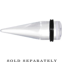 5/8 Clear White Acrylic Wish on a Star Taper