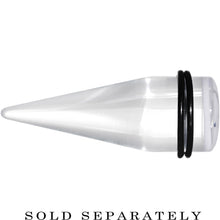18mm Clear White Acrylic Wish on a Star Taper
