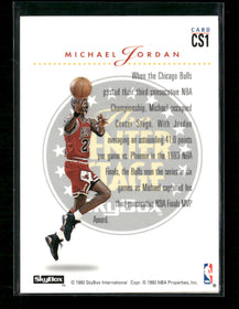 1993-94 SkyBox Premium Center Stage Michael Jordan #CS1