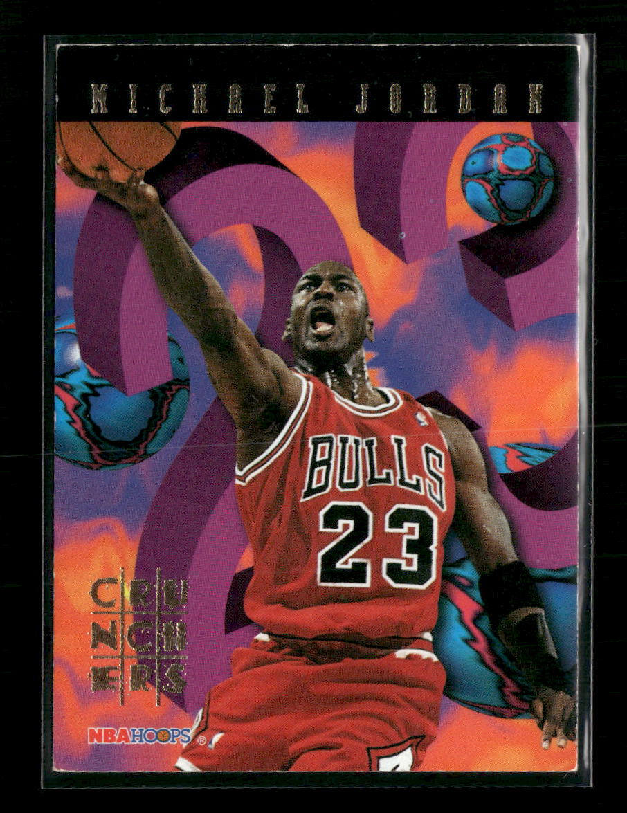 1995-96 Hoops Number Crunchers Michael Jordan #1