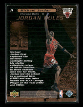1998-99 Upper Deck Ovation Jordan Rules Michael Jordan #J1