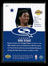 1998-99 UD Choice StarQuest Blue Kobe Bryant #SQ13