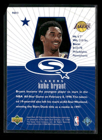 1998-99 UD Choice StarQuest Blue Kobe Bryant #SQ13