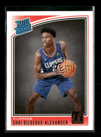 2018-19 Donruss Shai Gilgeous-Alexander Rookie #162
