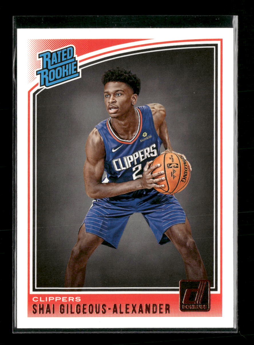 2018-19 Donruss Shai Gilgeous-Alexander Rookie #162