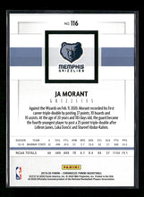 2019-20 Panini Chronicles Ja Morant Rookie #116