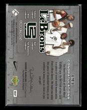2006-07 UD Reserve The LeBrons Memorabilia LeBron James #LM3