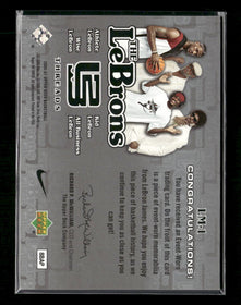 2006-07 UD Reserve The LeBrons Memorabilia LeBron James #LM3