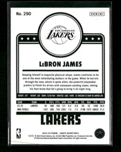 2023-24 Hoops Teal Explosion LeBron James #290