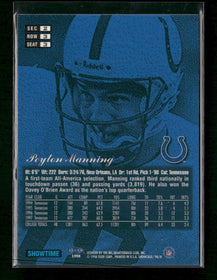 1998 Flair Showcase Peyton Manning Rookie #3
