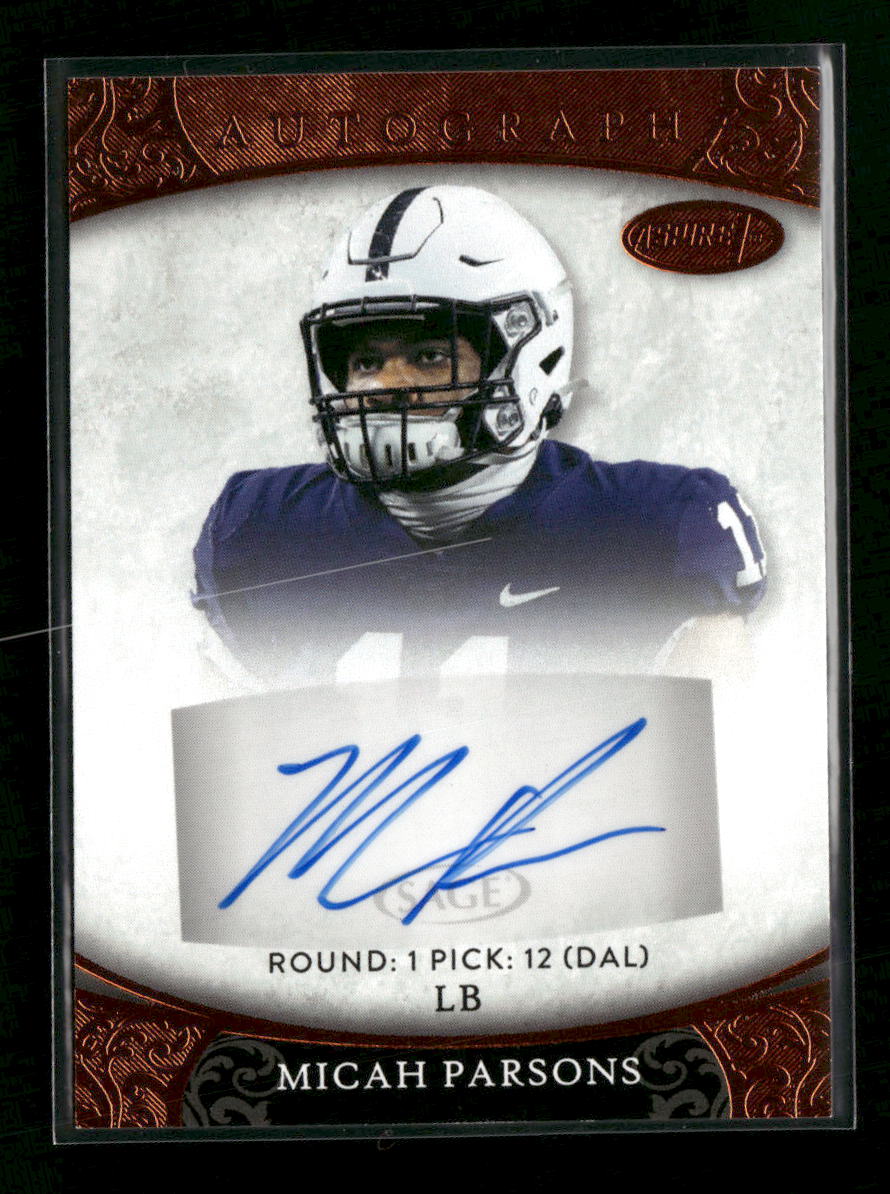 2021 SAGE Aspire Micah Parsons Auto #ASP-95