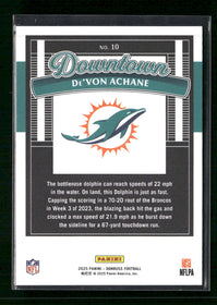 2025 Donruss Downtown! De’Von Achane #10
