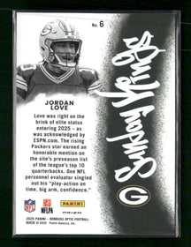2025 Donruss Optic Sunday Kings Jordan Love #6
