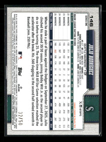 2026 Topps Hidden Mascots Gold #'d/50 Julio Rodriguez #146