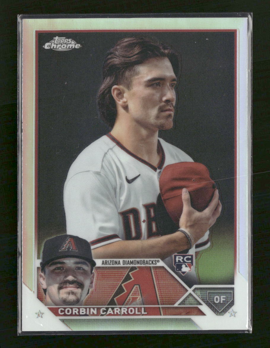 2023 Topps Chrome Retail Rookie Variations Corbin Carroll Rookie #401