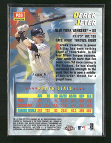 2000 Topps Chrome Power Players Refractors Derek Jeter #P20