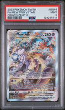 2023 Pokemon Sword And Shield Crown Zenith Fa/Mewtwo Vstar 9 PSA #GG44
