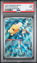 2025 Pokemon Dri En-Destined Rivals Illustration Rare Misty'S Psyduck 9 PSA #193
