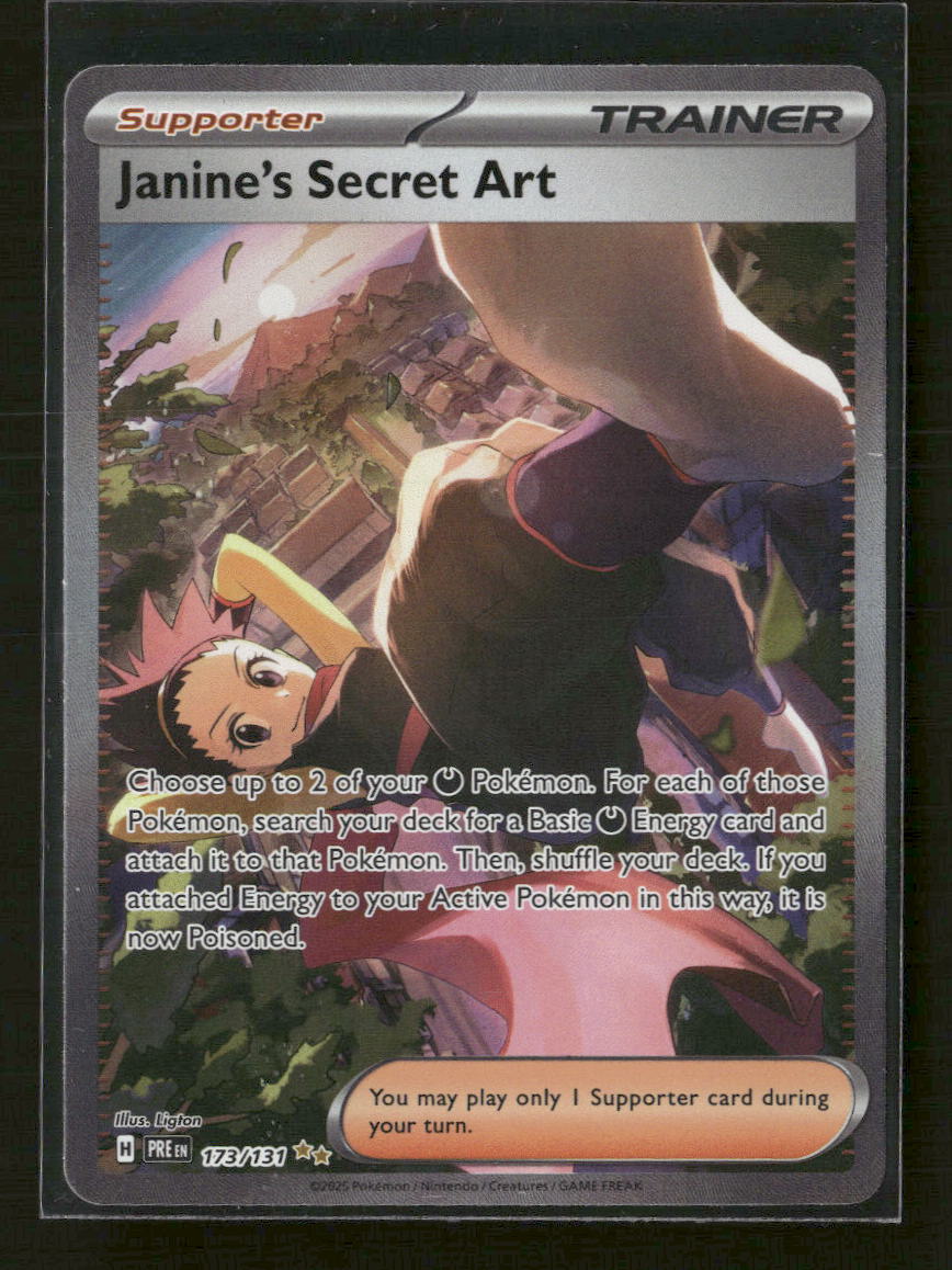 SV: Prismatic Evolutions Janine's Secret Art #173/131