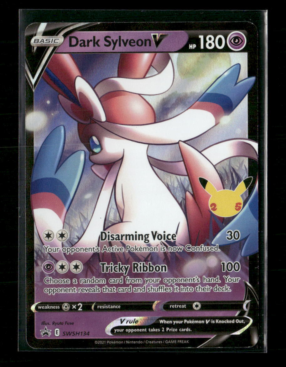 SWSH: Sword & Shield Promo Cards Dark Sylveon V #SWSH134
