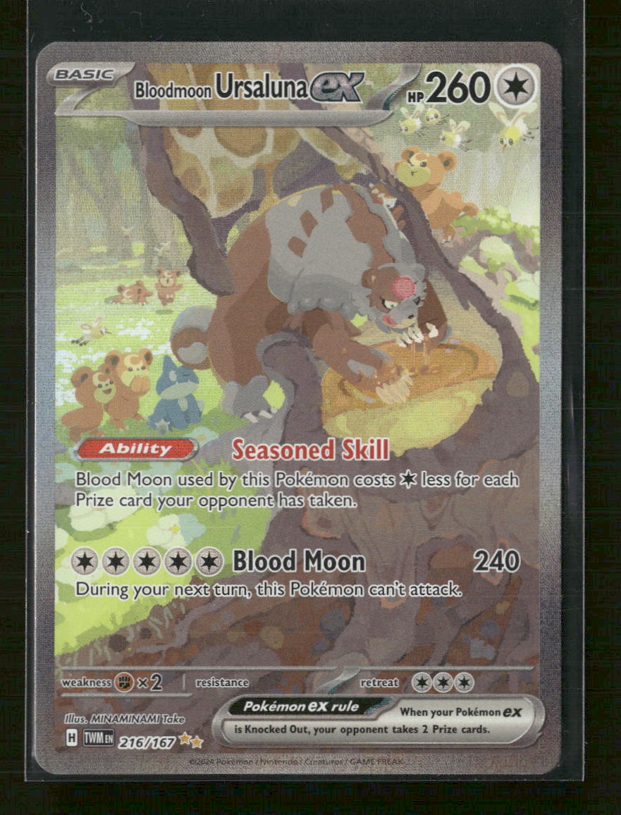 SV06: Twilight Masquerade Bloodmoon Ursaluna ex #216/167