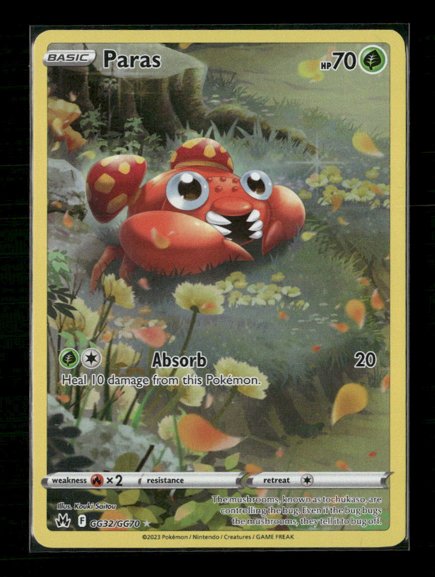 Crown Zenith: Galarian Gallery Paras #GG32/GG70
