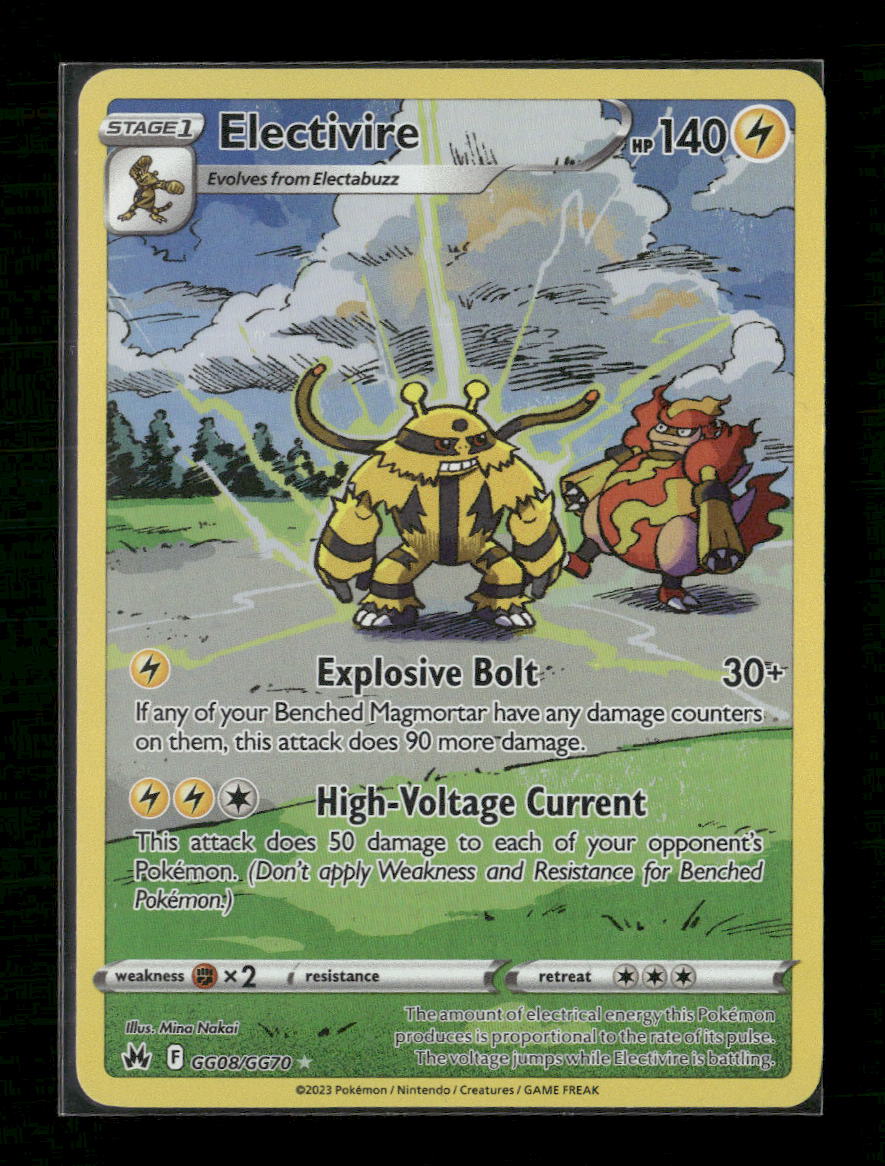 Crown Zenith: Galarian Gallery Electivire #GG08/GG70